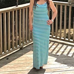 Striped maxi dress  